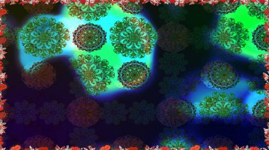 Küçük çiçekteki sevimli çiçek deseni. Gri renkli çiçekler.