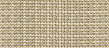 Damask arkaplanı. Altın çiçekli, pürüzsüz desen. Barok tarzında altın çiçekli süs. Bej, kahverengi ve beyaz renklerdeki altın element.