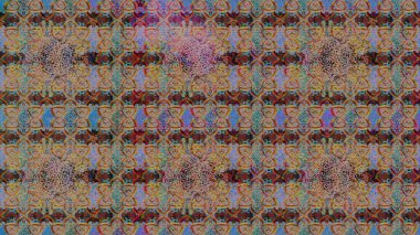 Çiçek desenli eskiz, darbeler, sıçramalar, yaz çiçekleri. Kahverengi renkli çiçekler. Raster illüstrasyonu.