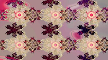 Çiçekli eskiz arkaplanı. Çocuk stili. Renkli Bahar Teması eskiz kalıbı. Düz Çiçek Elementleri Tasarımı.