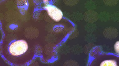 Çiçekli çiçek deseni, suluboya. Kahverengi renkli çiçekler. Renkli Bahar temalı eskiz kalıbı. Düz Çiçek Elementleri Tasarım Raster illüstrasyonu.