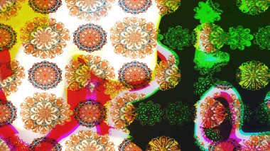 Küçük çaplı çiçeklerdeki basit şirin desenler. Tekstil veya kitap kapakları, imalat, duvar kağıtları, baskı, hediye paketi ve yapıştırma kitabı için çiçek eskizi geçmişi. Raster illüstrasyonu.