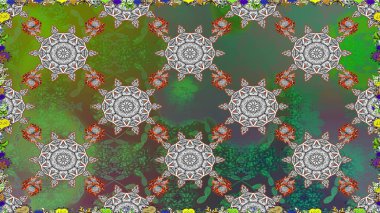 Yumuşak pamuk tasarımı. Sarma, tekstil ve duvar kâğıdı için kusursuz çiçek arkaplanı. Klasik çiçek desenli. Yumuşak fayans. Raster taze dokusu.