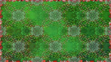 Tatlı suluboya, dikişsiz çiçek deseni. Büyük bir çiçek boyası seti. Kartlar, davetiyeler, tarih kartları ve daha fazlası için kullanılabilir.