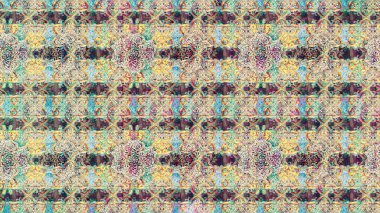 Çizim kalıbı. Organik motif arka planı. Raster illüstrasyonu. Ultraviyole kumaş deseni.