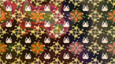 Suluboya desenli çiçek deseni. Dekorasyon ve tasarım için güzel bir desen. Moda baskısı. Çiçeğin suluboya çizimlerinin mükemmel deseni. Ayarlanmış.