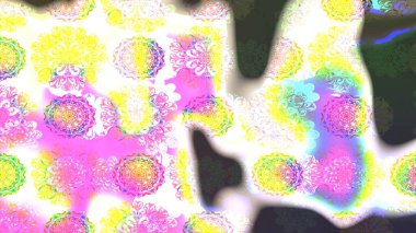 Çiçekli karalama şeklinde Raster çiçek deseni. Nazik, narin çiçek arkaplanı. Tarafsız renklerde çiçekler.