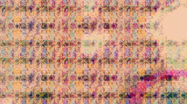 El çizimi çiçek çizimi deseni (fayans). Tekstil için suluboya eskiz deseni. Sevimli çiçekli, desenli, bej renkli çizim deseni.
