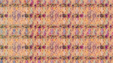 Çiçekli güzel suluboya desen. Bej renklerde. Raster illüstrasyonu.