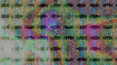 Raster illüstrasyonundaki çiçek desenli çizim. Renkli Bahar Teması eskiz kalıbı. Düz Çiçek Elementleri Tasarımı. Gri renkli çiçekler.