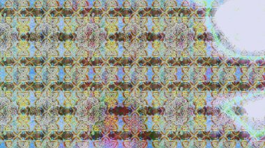 Çiçekler, dallar, bitkiler ve çiçekler. Güzel kumaş deseni. Raster illüstrasyonu. El çizimi.