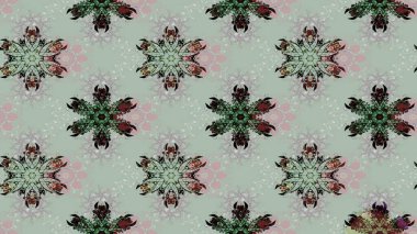 Hediye ambalaj kağıdı, tebrik kartları, posterler ve pankart tasarımı. Raster düz çiçek çizim deseni. Gri renkli çiçekler.