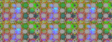 Suluboya etkisi. Organik elementler. Botanik kusursuz desen. Raster deseni.