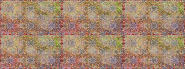 Bej renkli çiçekler. Raster illüstrasyonu. Çiçeksiz desenli arka plan, vuruşlar, sıçramalar, yaz çiçekleri..