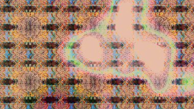 Renkli Bahar Teması eskiz kalıbı. Çiçek deseni. Raster güzel kumaş deseni çiziyor. Düz Çiçek Elementleri Tasarımı.