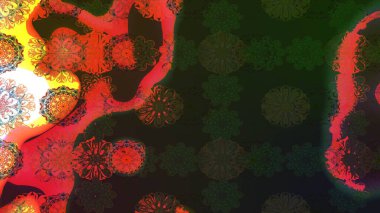 Modern gelişim, gri raster arka plan duvar kağıdı çizimi, klasik çizgi, desenli desenli çiçekler, çiçekli süsler. Çiçekli el çizimi çizimi deseni.