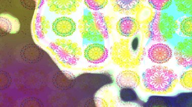 Çiçek deseni duvar kağıdı, desen dolguları ve web sayfası arka planı için kullanılabilir. Şekil verilmiş çiçeklerle eskiz deseni. Süslü zentangle çizim dokusu, soyut çiçeklerle süslenmiş..