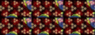 Küçük çaplı çiçeklerdeki basit şirin desenler. Tekstil veya kitap kapakları, imalat, duvar kağıtları, baskı, hediye paketi ve yapıştırma kitabı için çiçek eskizi geçmişi. Raster illüstrasyonu.