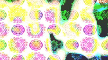 Çiçeksel beyaz çizim deseni. Raster çiçek izi. Klasik taslak çizimi. Raster Yumuşak kumaş deseni.