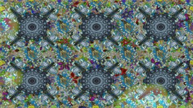 Çiçek arka plan. Sorunsuz raster desen. Güzel kumaş deseni.