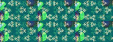 Botanik çizim kalıbı. Organik elementler. Suluboya etkisi. Raster deseni.