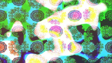 Manzaralı çiçek deseni. Sevgililer günü ve tebrik kartı konsepti için şık bir davetiye. Çiçek kompozisyonu, el boyası, hassas şablon. Üst manzara, yumuşak yeşil renk biçimi.