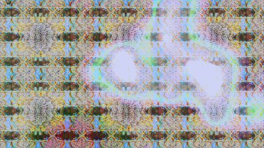 Üzerinde gelincikler ve vadi zambakları olan renkli çiçek desenli nakış deseni. Tekstil tasarımı için doğal renklerde geleneksel halk çiçekleri buketi.