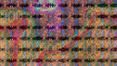 Çiçekli bahar çiçekleri. Küçük çiçekte güzel bir desen. Küçük renkli çiçekler. Moda baskıları için zarif bir şablon. Motley illüstrasyonu.