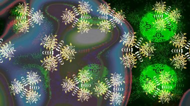 Suluboya etkisi. Botanik çizim kalıbı. Organik elementler. Raster deseni.
