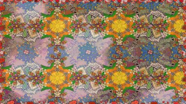 Tarafsız renklerde çiçekler. Hediye ambalaj kağıdı, tebrik kartları, posterler ve pankart tasarımı. Raster düz çiçek çizim deseni.