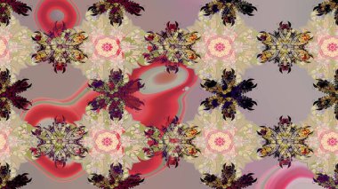 Elle çizilmiş sonbahar çiçeği deseni. Doodle tarzı. Tekstil ve kapak tasarımı için mükemmel. Bej renkli çiçekler. Renkli bej çizim deseni.