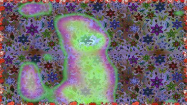 Raster illüstrasyonu. Küçük çiçekteki sevimli çiçek deseni. Kusursuz Tony kumaş deseni. Modaya uygun kumaş deseni.