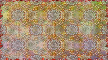 Güzel kumaş deseni. Raster suluboya deseni, narin çiçekler, bej çiçekler, tebrik kartı şablonu..