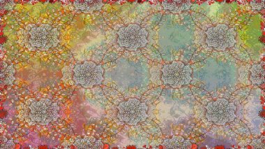 Fantezi çiçekli kusursuz desen, doğal duvar kağıdı, çiçek desenli kıvrım çizimi. Ev dekoru. Paisley el çizimi elementler.