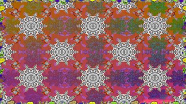 Raster kına dövme tarzı. Kullanılabilir Tekstil, tebrik kartı, boyama kitabı, telefon durumda yazdırma için. Hint çiçek desenli madalyon desen. Etnik Mandala süsleme.