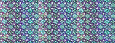 Düz Çiçek Elementleri Tasarımı. Karalama çiçeği. Zentangle soyut çiçekleri. Raster illüstrasyonu. Renkli Bahar Teması eskiz kalıbı. Şirin kumaş deseni.