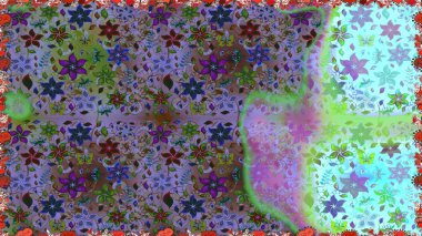 Tarafsız renklerde. Doğum günü kartı ya da düğün davetiyesi. Suluboya çiçek buketi. Raster illüstrasyonu. Çiçek arkaplan. Çiçekli tebrik kartı.