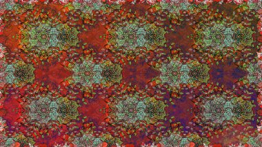 Paisley el çizimi elementler. Fantezi çiçekli kusursuz desen, doğal duvar kağıdı, çiçek desenli kıvrım çizimi. Ev dekoru.