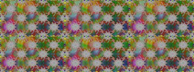 Tekrar eden çiçek arkaplanı, zarif gri çiçek duvar kağıdı. Gri renklerde çiçek desenleri, el yapımı papatyalar, papatyalar..