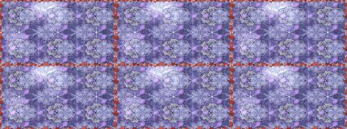 Raster illüstrasyonunda kusursuz çiçek deseni. Süslü kumaş deseni. Düz Çiçek Elementleri Tasarımı. Renkli Bahar Teması Kusursuz Arkaplan.