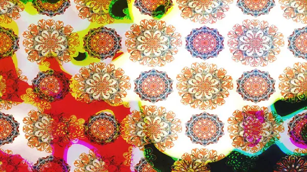 Çiçekli, yapraklı, çiçek desenli eskiz. El çizimi. Raster illüstrasyonu.