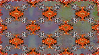 Dikişsiz Tony kumaş deseni. Şık kumaş deseni. Raster illüstrasyon. Küçük çiçek sevimli Çiçek desen.