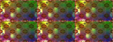 Rasterleştirme Trendy kumaş deseni. Şirin çiçekler. Kesintisiz çizgi deseni.