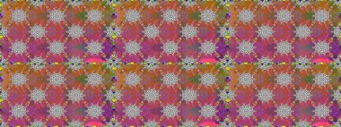 Karalama elementleri. El çizimi Raster çizimi. Duvar kağıdı, web sayfası arka planı, ambalaj kağıdı, davetiye, broşür, afiş veya web sitesi için kusursuz çiçek deseni kullanılabilir.