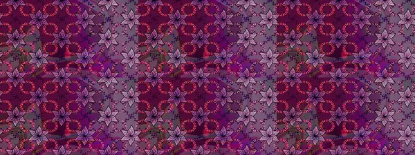 Yumuşak, bahar çiçekleri mor renklerde. Raster illüstrasyonu. Çiçek ve yapraklı karalama şeklinde Raster çiçek deseni.