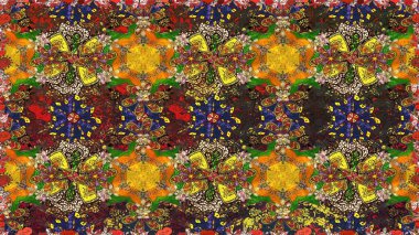 Soyut süper sevimli ve ilginç bir resim.