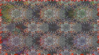 Soyut süper sevimli ve ilginç bir resim.