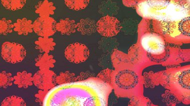 Soyut süper sevimli ve ilginç bir resim.