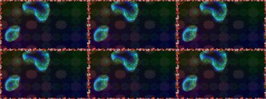 Soyut süper sevimli ve ilginç bir resim.