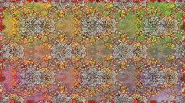 Soyut süper sevimli ve ilginç bir resim.